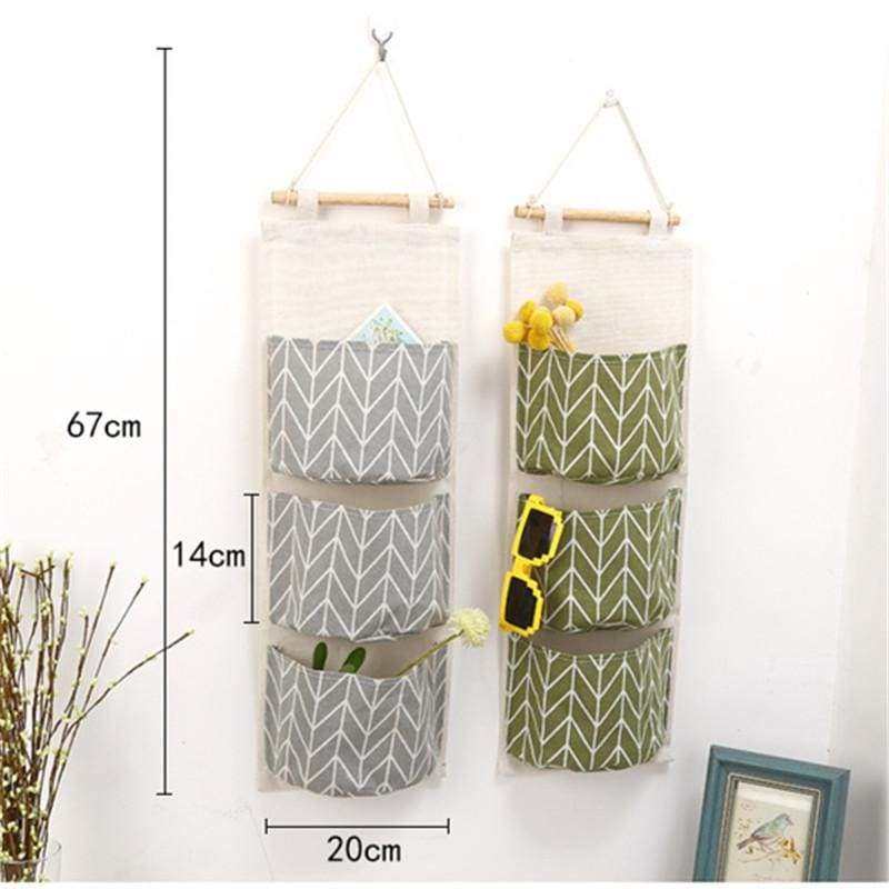 Tac City Goods Co. - Waterproof Geometric Wall Hanging Storage Bags